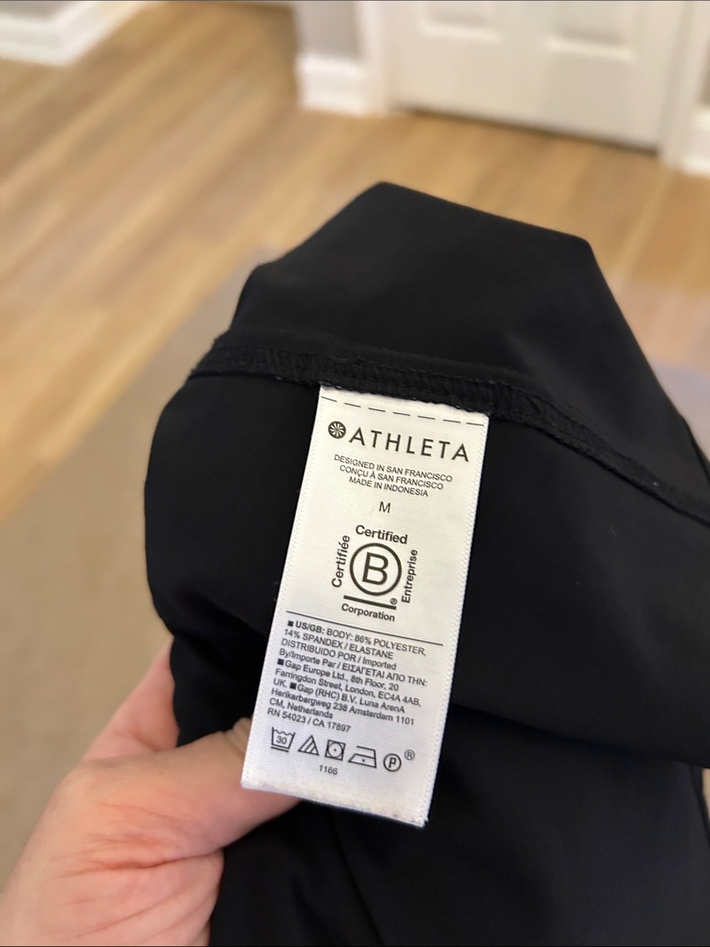 Athleta presidio traveler maxi dress, black  medium - Picture 5 of 6